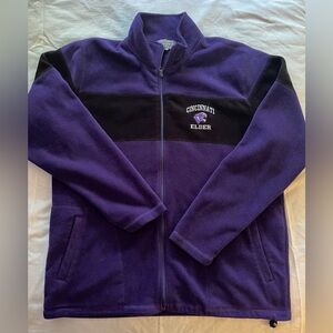 CINCINNATI (ELDER HIGHSCHOOL) PANTHERS FLEECE ZIP UP!